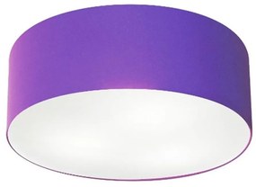 Plafon Para Corredor Cilíndrico SC-3006 Cúpula Cor Roxo