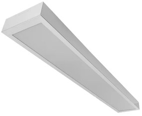 Plafon Led De Sobrepor Aluminio Branco 54W Valencia - LED BRANCO QUENTE (3000K)