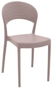 Cadeira Tramontina Sissi Summa Camurça em Polipropileno Sustentável e Fibra de Vidro