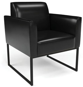 Poltrona Base Industrial Preto Marisa Corano D03 - DRossi - Preto