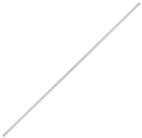 Perfil Sobrepor Linear Para Fita Led Branco 150cm Simple Way