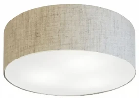 Plafon Para Dormitório Cilíndrico SD-3005 Cúpula Cor Rústico Bege