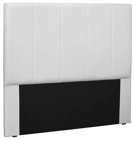 Cabeceira Arizona Para Cama Box Solteiro 90 cm Corino Branco - D'Rossi