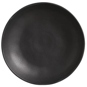 Prato Fundo 25Cm Bio Preto Matte - Porto Brasil