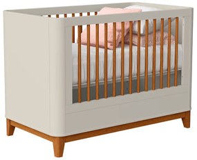 Berço Mini Cama Boom Plus Square - Areia Fosco