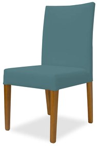Kit 4 Cadeiras de Jantar Milan Linho Azul