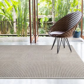 Tapete Para Sala de Estar Chevron 2,50x3,50 Prata G57 - Tapetes São Carlos