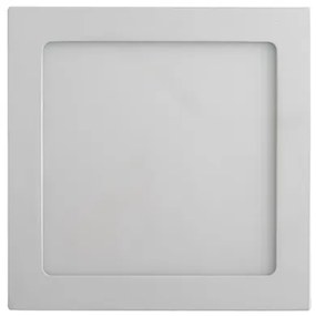 Plafon Led Embutir Aluminio Branco Quadrado 12W Yamamura - LED BRANCO NEUTRO (4000K)