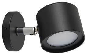 Arandela Led Aluminio Preto 5w 3000k Aurora