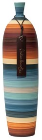Vaso Garrafa Decorativo De Cerâmica - Uyuni Fosco