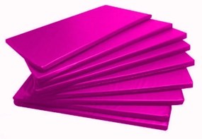 10 Colchonetes Academia - 100 X 60 X 3 - D33 - Orthovida (Rosa)