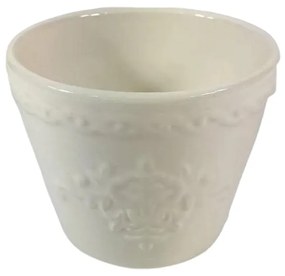 Vaso Redondo Provencal Em Ceramica 9Cm