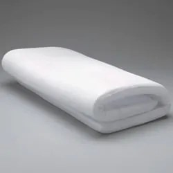 Colchonete Para Mini Berço 53x91cm Látex Lavável Branco - Fibrasca