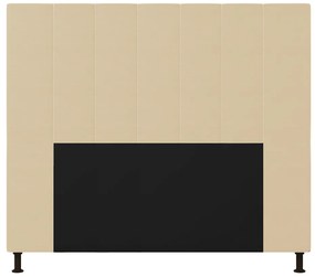 Cabeceira Malibu Para Cama Box Casal 140 cm Corino - D'Rossi - Bege