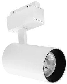 Spot Led Para Trilho Aluminio Branco 7w 3000k Trace