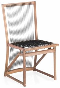 Cadeira Nell Corda Náutica Madeira Eucalipto Design Artesanal