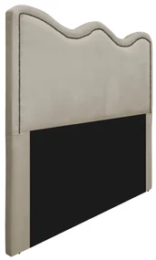 Cabeceira Solteiro Bari P02 90 cm para cama Box Suede - ADJ Decor