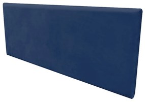 Cabeceira Painel Clean para Cama Box Casal 140 cm Suede Azul Marinho - D'Rossi