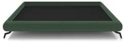 Cama King Base Box 193x203cm Pés de Ferro Cold P02 Veludo Verde - Mpoz