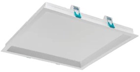 Plafon Led Embutir Quadrado Branco 2500lm 28w 4000k Deep