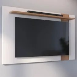 Painel para TV 70 Polegadas Extensível 180cm Amélie C05 Off White Matt