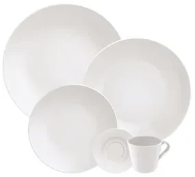 Aparelho de Jantar Tramontina Leonora em Porcelana 20 Peças