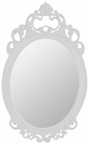 Espelho Oval Chateau - Branco  Kleiner