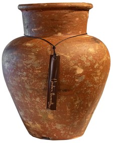 Vaso Cachepô Grande Liso Decorativo em Cerâmica - Michelângelo Fosco