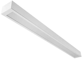 Plafon Led Sobrepor Aluminio Branco 36W Valencia - LED BRANCO QUENTE (3000K)