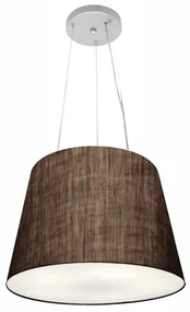 Pendente Cone Café MJ-4152 Para Mesa de Jantar e Estar