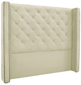 Cabeceira Estofada Egito SPZ 219cm Casal Veludo - ADJ Decor