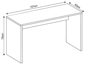 Mesa Para Computador Gávea Branco - D'Rossi