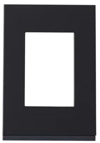 Placa Suporte Vertical 4x2 3 Postos Grafite Orion Class