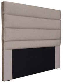 Cabeceira Cama Box Solteiro 90 cm Arles Linho Areia S04 - D'Rossi