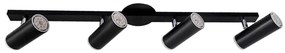 Spot De Sobrepor Aluminio Acrilico Dicroica Gu10 - PRETO
