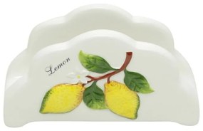 Porta Guardanapos Cerâmica Lemons 14x2x8cm 26728 Bon Gourmet