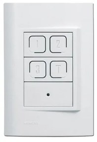 Interruptor Inteligente 4X2 Dimerizavel Newpad Mix - BRANCO