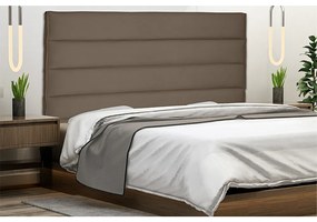 Cabeceira La Italiana Para Cama Box Solteiro 90 cm Suede Caramelo - D'Rossi