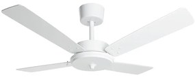 Ventilador De Teto Mdf Aco Branco Topaz