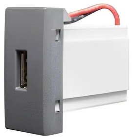 Modulo Tomada Usb Grafite 2a Inova Pro Class