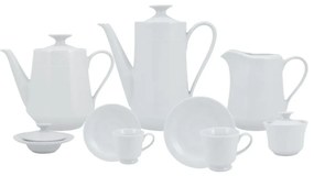 Aparelho De Chá E Café Porcelana Schmidt 53 Peças - Dec. Noiva 2248