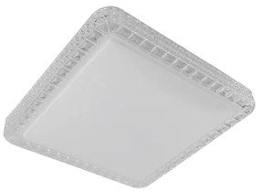 Plafon Led Sobrepor Quadrado Branco 24W 1920Lm Yamamura - LED BRANCO FRIO (5000K)