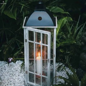 Lanterna Indiana em Madeira 80cm