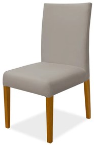 Kit 6 Cadeiras de Jantar Milan Veludo Capuccino