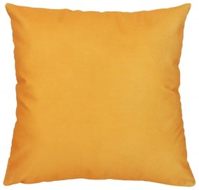 Capa de Almofada Lisa Amarelo Suprema 44x44