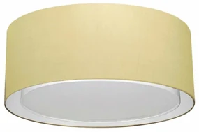 Plafon Para Corredor Cilíndrico SC-3036 Cúpula Cor Algodão Crú