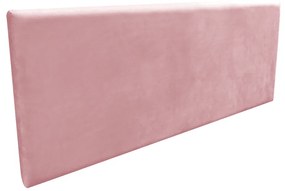 Cabeceira Painel Clean para Cama Box Solteiro 90 cm Suede- D'Rossi - Rose