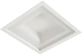 Embutido Belize 30,5X30,5Cm Led 16,4W Bivolt | Usina 19015/30 (FN-F - Fendi Fosco, 4000k)