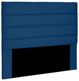 Cabeceira Decorativa 1,40M Guess Suede Azul Marinho G63 - Gran Belo
