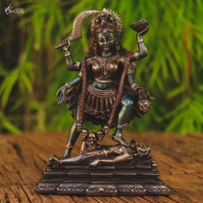Escultura Deusa Kali 19cm